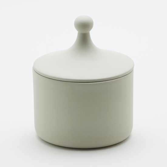 COCO L | Ceramic canister with lid