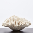 CHAN | Wooden box with porcelain Celosia flower