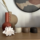 KONGA CHOCO | Vase diffuseur de parfum en céramique