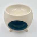 ROUND BLUE | Ceramic incense burner for interiors