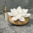 JADE DU TIBET | Porcelain and acacia wood home fragrance diffuser