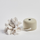 KONGA CREME | Ceramic perfume diffuser vase