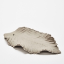 GREY LEAF | Ceramic incense holder