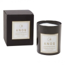 AMBRE NOIRE | Scented candle in black lacquered glass 180 grs