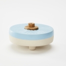 MOON BLUE | Ceramic home incense burner