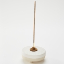 MOON WHITE | Ceramic incense burner for home