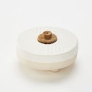 MOON WHITE | Ceramic incense burner for home